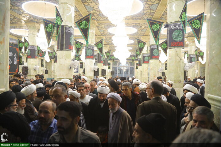 إقامة مراسم الأربعين للراحل آية الله العظمى الشبیری الزنجاني