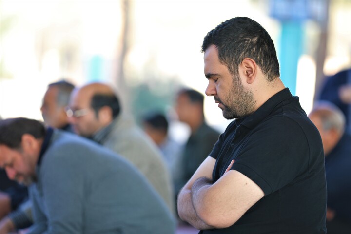 تصاویر/ برگزاری دعای ندبه در گلزار شهدای خلدبرین یزد