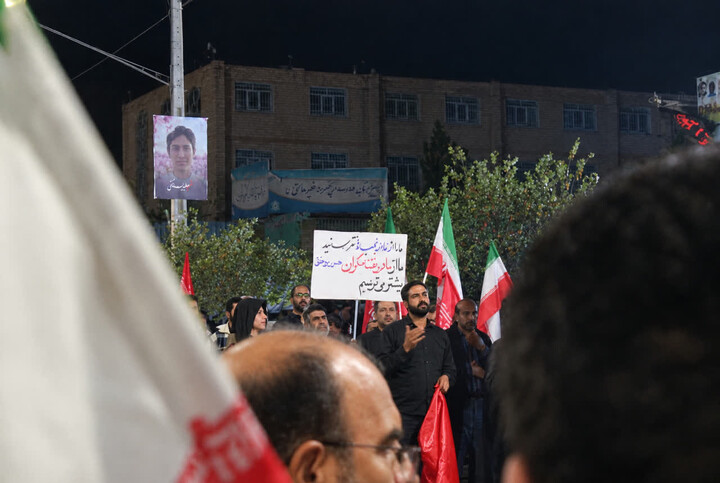 تصاویر| تجدید پیمان مردم با آرمان‌های انقلاب در ۲۴۲ شب قرار شبانه