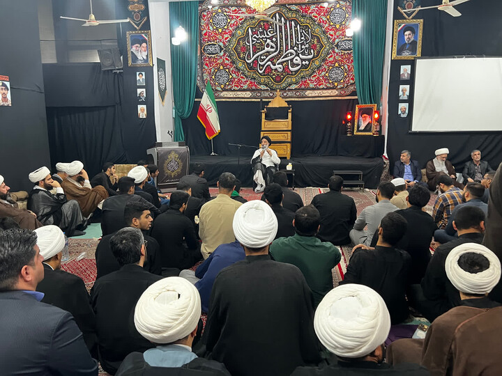 حضور نماینده ولی‌فقیه در خوزستان در جمع حوزویان آبادان