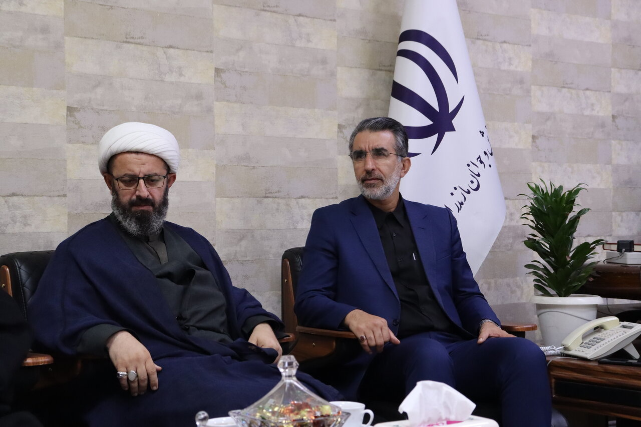 دیدار مدیر حوزه علمیه بابل با مدیرکل ورزش و جوانان مازندران با محوریت توسعه تعاملات فرهنگی و ورزشی