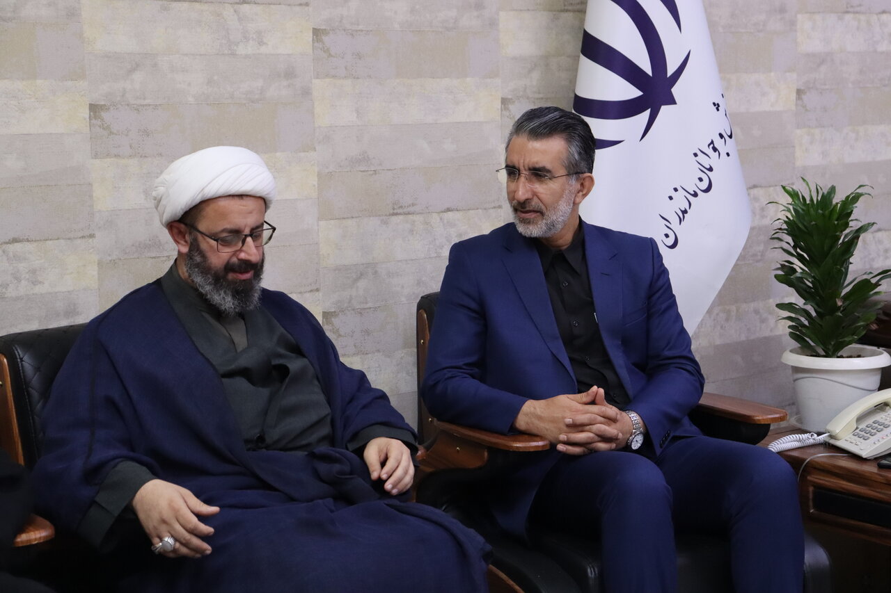 دیدار مدیر حوزه علمیه بابل با مدیرکل ورزش و جوانان مازندران با محوریت توسعه تعاملات فرهنگی و ورزشی