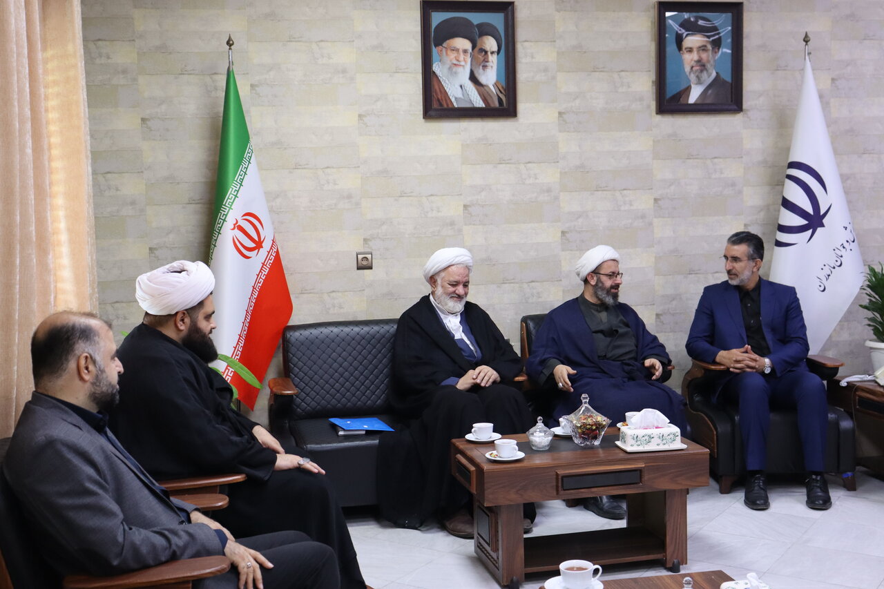 دیدار مدیر حوزه علمیه بابل با مدیرکل ورزش و جوانان مازندران با محوریت توسعه تعاملات فرهنگی و ورزشی