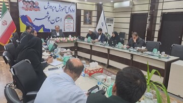 تصاویر/ نشست هماهنگی برگزاری راهپیمایی ۱۳ آبان در بوشهر