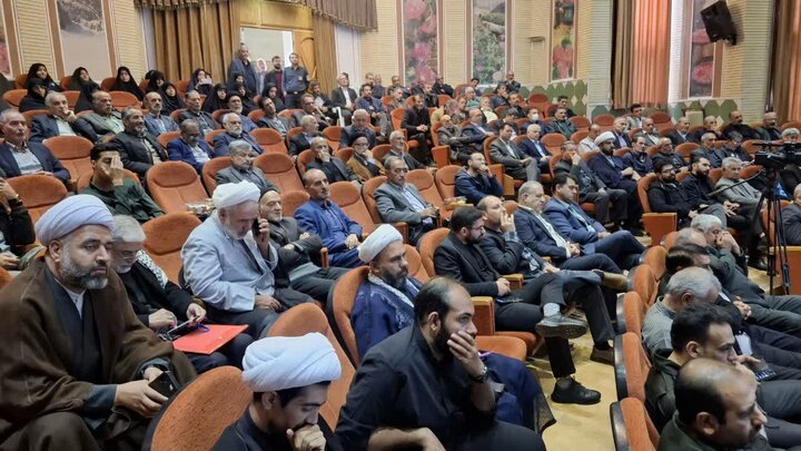 تصاویر/مراسم تکریم و معارفه امام جمعه بخش قمصر