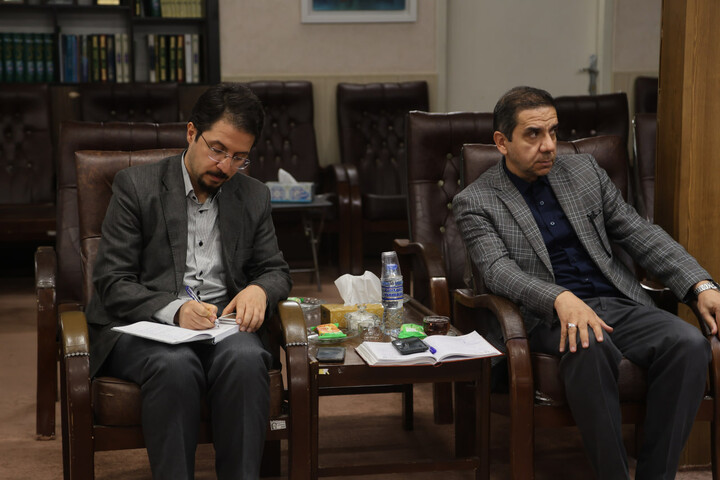 تصاویر / دیدار معاون غذا و دارو دانشگاه علوم پزشکی همدان با نماینده ولی در استان