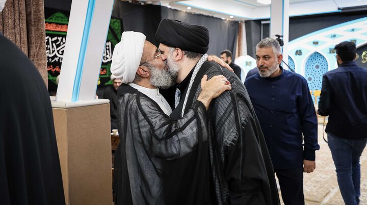 تصاویر/ تجمع برای محکومیت حکم اعدام شیخ حسین معتوق از کویت در مدرسه قرآنی امام رضا علیه‌السلام