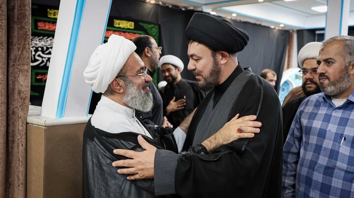 تصاویر/ تجمع برای محکومیت حکم اعدام شیخ حسین معتوق از کویت در مدرسه قرآنی امام رضا علیه‌السلام
