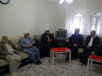 الشيخ بلال سعيد شعبان                 يجتمع بشخصيات إسلامية خلال زيارته لتركيا
