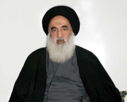 المرجع الديني سماحة السيد علي الحسيني السيستاني