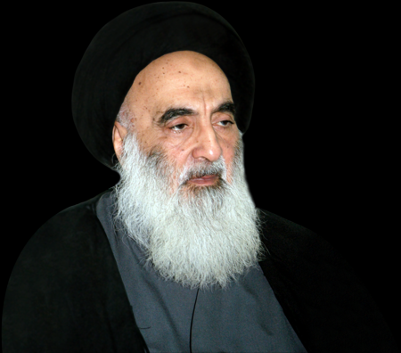 المرجع الديني السيد علي الحسيني السيستاني