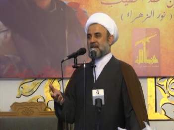 نائب رئيس المجلس التنفيذي في "حزب الله" الشيخ نبيل قاووق 