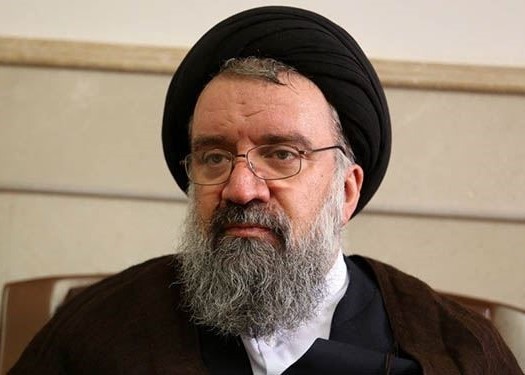 خطيب جمعة طهران المؤقت آية الله احمد خاتمي 
