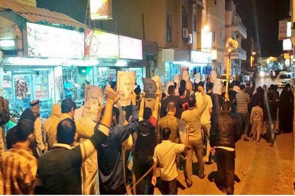 تظاهرات في مناطق مختلفة من البحرين