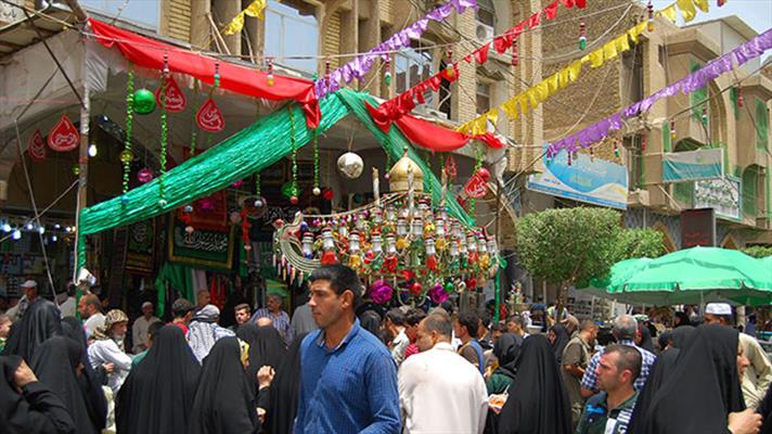 ۹۰۰ موكبا خدميا في كربلاء بذكرى النصف من شعبان