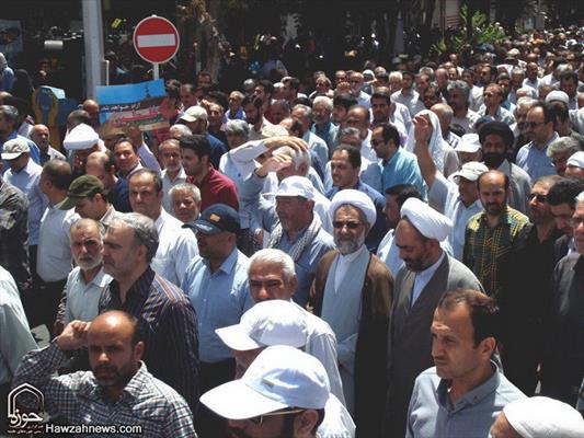مسيرة يوم القدس العالمي في أرومية الإيرانية