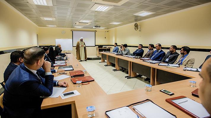 العتبة الحسينية تقيم دورة في مواجهة الافكار الضالة خاصة لأساتذة الجامعات
