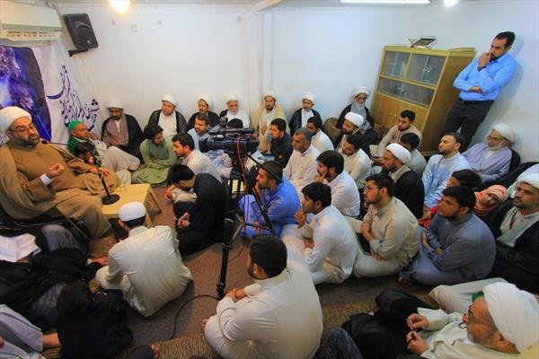 بحضور ورعاية المرجع بشير النجفي مكتب سماحته يقيم برنامجه السنوي في رمضان المبارك