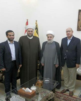  وفد من حركة الأمة التقى نائب الأمين العام لحزب الله