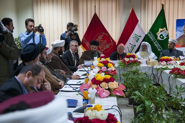 انعقاد الملتقى الرابع لحوار الاديان في العراق بحضور عدد من زعماء الطوائف والاديان