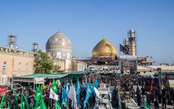 بالصور / الشيعة تحيي ذكرى استشهاد الإمام الهادي (ع)  في سامراء المقدسة
