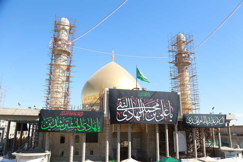 من هم الخلفاء العباسيين الذين عاصرهم الامام الهادي عليه السلام ؟