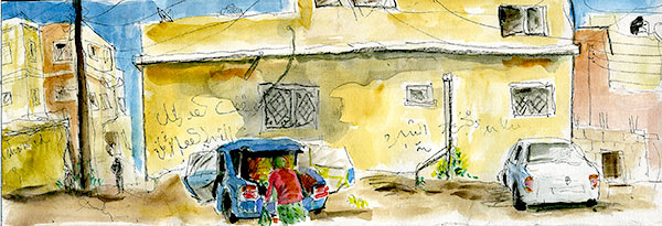 Drawing on resistance in occupied Palestine
Why Palestinian children always take their favorite toy to school?