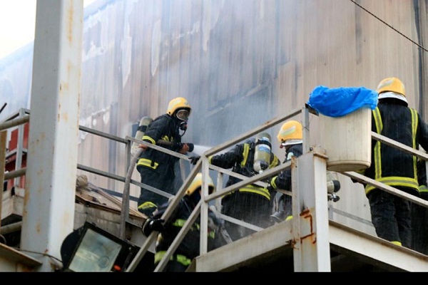 Fire near eastern courtyard of grand Mosque in Mecca