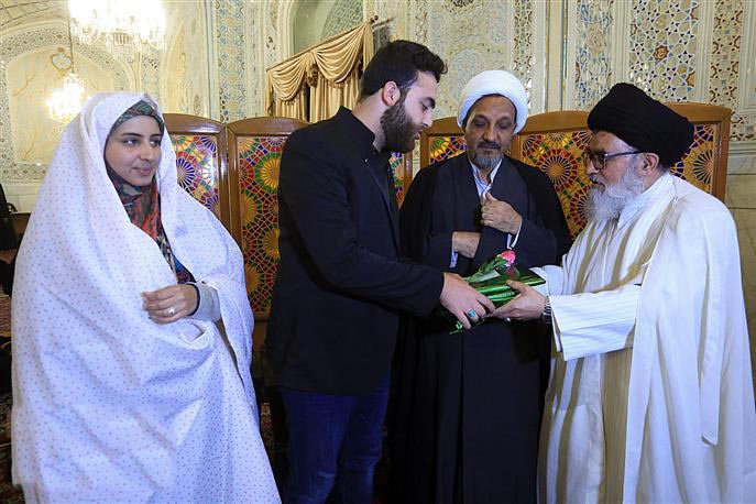 Marriage of 12 Lebanese couples at Razavi Shrine