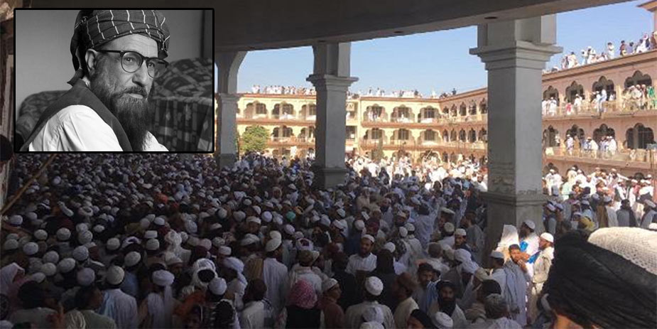 مولانا سمیع الحق سپرد خاک، قائم مقام امیر کی دستار بندی کل ہوگی