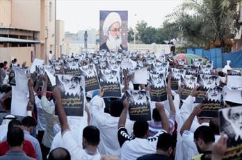 Mass rally held in support of Bahrain’s Sheikh Qassim