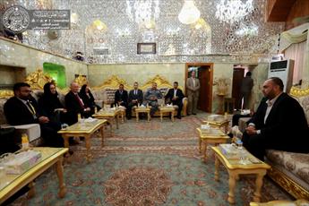 Ambassadors of Sweden and Norway Visit Imam Ali Shrine