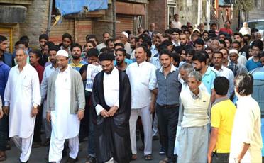 Shia-Sunni march in Kashmir for unity and freedom 