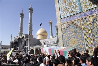 Photos: Funeral for Holy Shrine Martyrs held in Qom