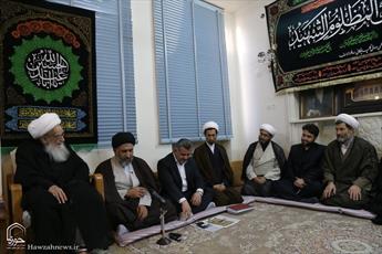 Photos: Grand Ayat. Safi receives Members of Lady Masumah's Arbaeen Committee 