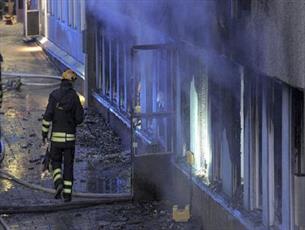 Man arrested in Sweden after mosque arson