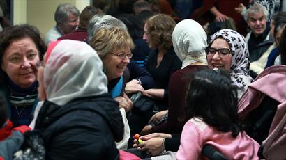 Interfaith event held at Boston mosque, US politicians attended 