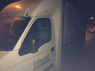 Van belonging to Muslim charity “deliberately” vandalized in England