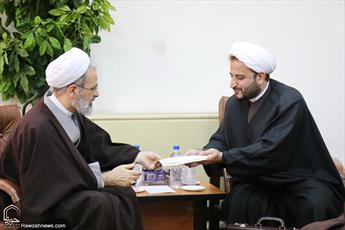 Photos: Ayatollah Arafi holds public meeting with clerics in Iran's Qom