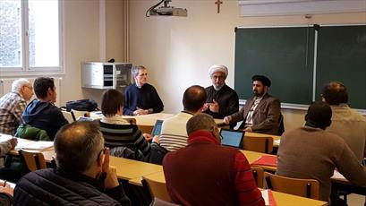 Iranian Cleric attends interfaith event at Sorbonne University, France