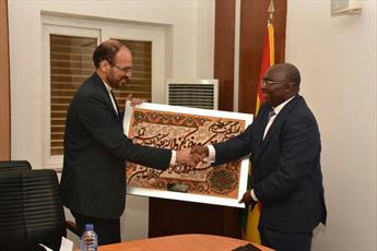 Ghanaian VP receives al-Mustafa Representative 