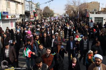 Photos: Iranians mark anniversary of 1979 Islamic Revolution, in Qom