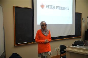 Stand Up Against Islamophobia' event held at Harvard University.