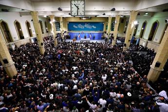 People of East Azerbaijan province met with Ayatollah Khamenei 