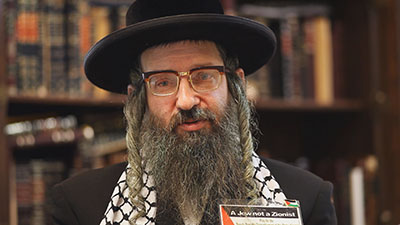 Interview with an anti Israeli, anti Zionism Rabbi   