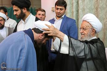 Clerics granted Turban in a ceremony held in Qom