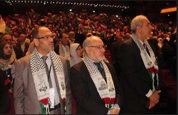 Thousands gathered as Palestinian conference held in Netherlands  