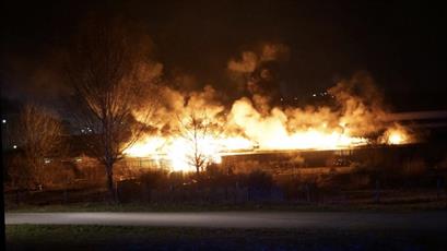 Fire at  the largest Shia mosque in Sweden likely arson  