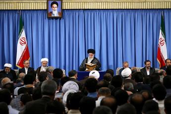 Quran reciters met with Ayatollah Khamenei  