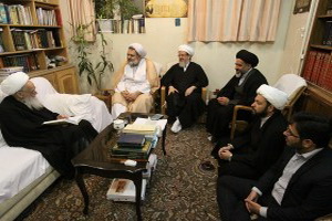 Senior Cleric receives Seminary Officials 